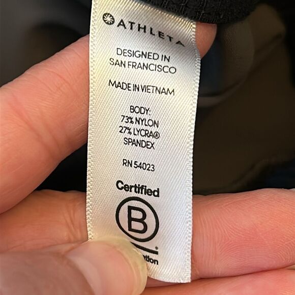 Athleta Medium Mercurial Crop Flare Pants 405530 Arbor Olive Green - Picture 7 of 11